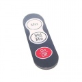 Samsung Button - Dj64-00407d Inlay-button Sc8150 Pc Film T0 25 W21 5